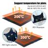 For Bambu Lab P2S Build Plate P1S X1C Pei Textured 257x257 H1H PEY Peo Sheet Spring Steel For Bambulab P2S Bamboo P1P Hot Bed