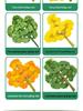 Artificial Red Maple, Ginkgo, Birch, Banyan, Elm Leaves for Landscaping