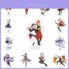 Genshin Impact Acrylic Stand Desktop Decor Featuring Kazuha Venti Klee Hutao Ganyu Paimon For Anime Fans