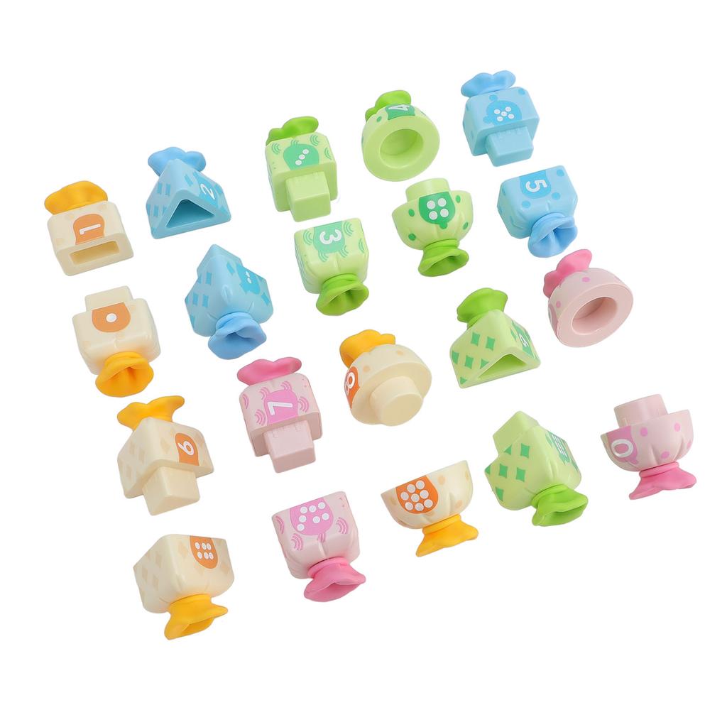 Number Matching Toy Color Shape Recognition Fine Motor Skill Educational Candy Shaped Number Countin