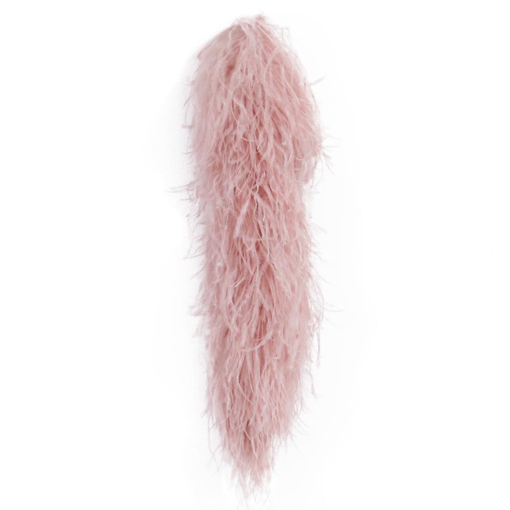 DIY 0,5 Metri Grosime Boa din Pene de Struț 2-20 Straturi Panglică Cusut Rochie Eșarfă Șal DIY Carnaval Petrecere de Nuntă Îmbrăcăminte Fustă cu Pene Decor