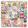 Cute Cartoon Pet Stickers - 50 Waterproof Sheets for Laptop & Notebook Decoration