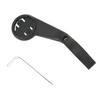 Mini Bike Computer Bracket Durable Plastic Easy Installation Safe Cycling Bike Computer Mount for Wahoo 31.8mm Handlebar