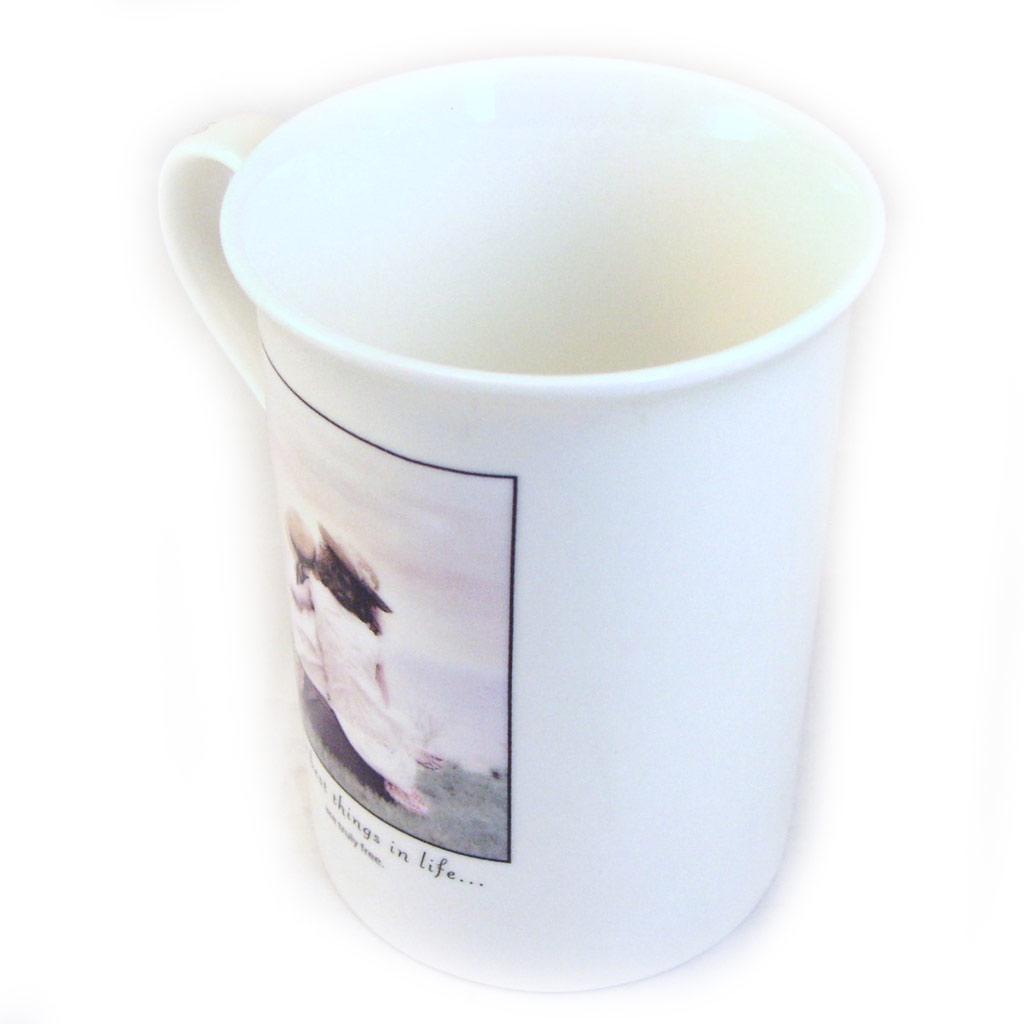 Les Trésors De Lily [G1555] - Tasse Becher 'Innocence' schwarz weiß - 100x75 mm