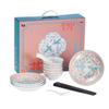 Gonghe Jingpin Willow Swallow 16-Piece Hand-Painted Dinnerware Set