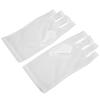 1 Pair AntiUV Glove LED Nail Art Curing Lamp UV Protection Glove Nail Art Skin Care Glove(White )