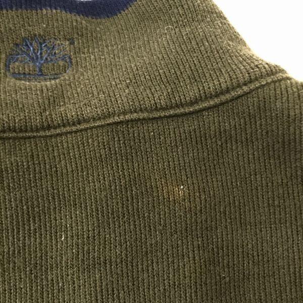 Timberland Half-Zip Trainer Men's L Khaki(USED)