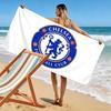 The Blues Print Beach Towel, Large Soft Quick Dry Towel for Beach Camping Swimming
