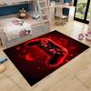 Multiple sizes Glowing red gaming controller Carpet for Living Room Bedroom Sofa Home Decor Rus Non-slip Floor Mat Luxury Gift