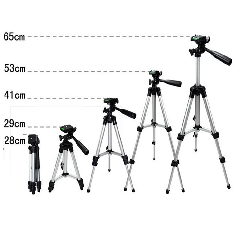 Trepied pentru cameră portabil Nou Compact Flexibil 4 secțiuni 1050 mm Trepied profesional din metal 1/4 universal cu geantă