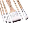 6 Pcs Acrylic Paint Brushes Set Nylon Hair Paint Brushes Watercolour Painting Brushes Art Paint Brush Drawing Supplies