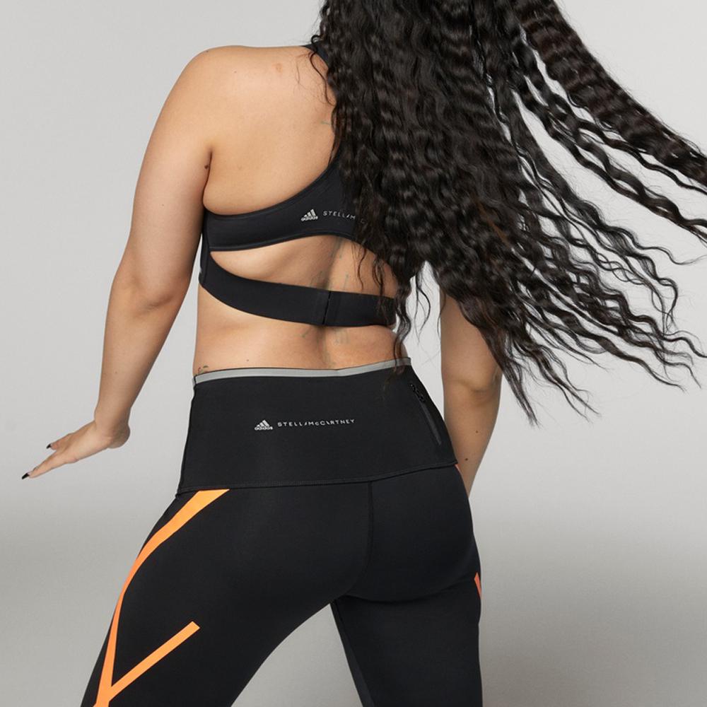adidas True Pace High-Intensity Support Sports Bra Women Underwear Black FU0275
