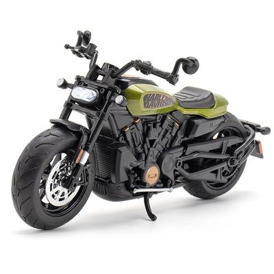 1/12 Maßstab Halei Sporter SS Legierung Motorrad Modell Spielzeug Druckguss Ton Licht Modell Motorrad Spielzeug für Jungen Urlaub Geschenk Sammlung
