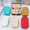 Snap Button Jewelry Storage Box Dustproof Jewelry Display Plate  Jewelry Organization