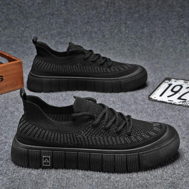 Fashion Summer Sneakers Man Breathable Mesh Vulcanize Shoes for Men Tennis Classic Original Social Deals Walking Common Designer Luxury