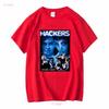Hackers 1995 Movie T Shirt Vintage Washed Versatile Streetwear Top For Everyday Wear Stylish Unisex Designer Clothes Graphic