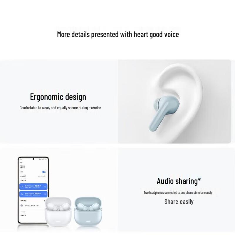 Xiaomi Redmi Buds 6 Lite In-Ear Bluetooth-Ohrhörer