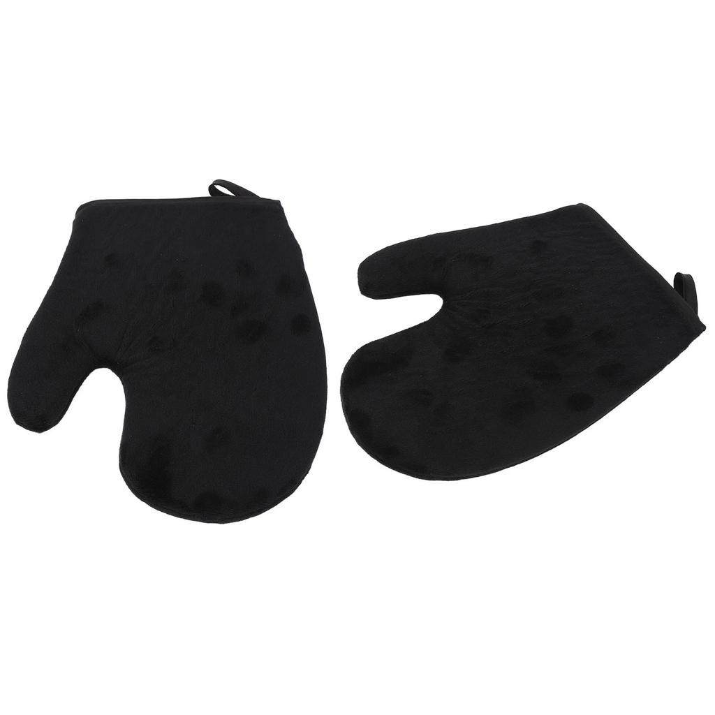 Self Tanning Mitt Applicator Soft Flocking Tanning Cream Lotion Oil Application Gloves