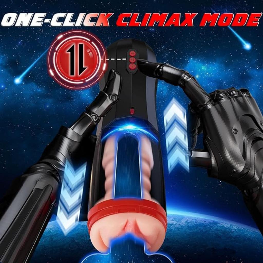 Automatický mužský masturbátor s realistickou vagínou Sexuální hračky pro dospělé muže Masturbační pohárek s 10 vibracemi pro stimulaci penisu Mužské sexuální hračky