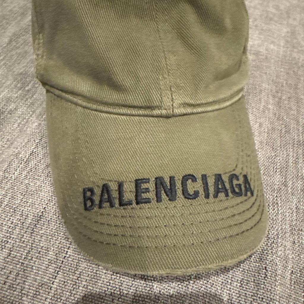Used BALENCIAGA olive cap