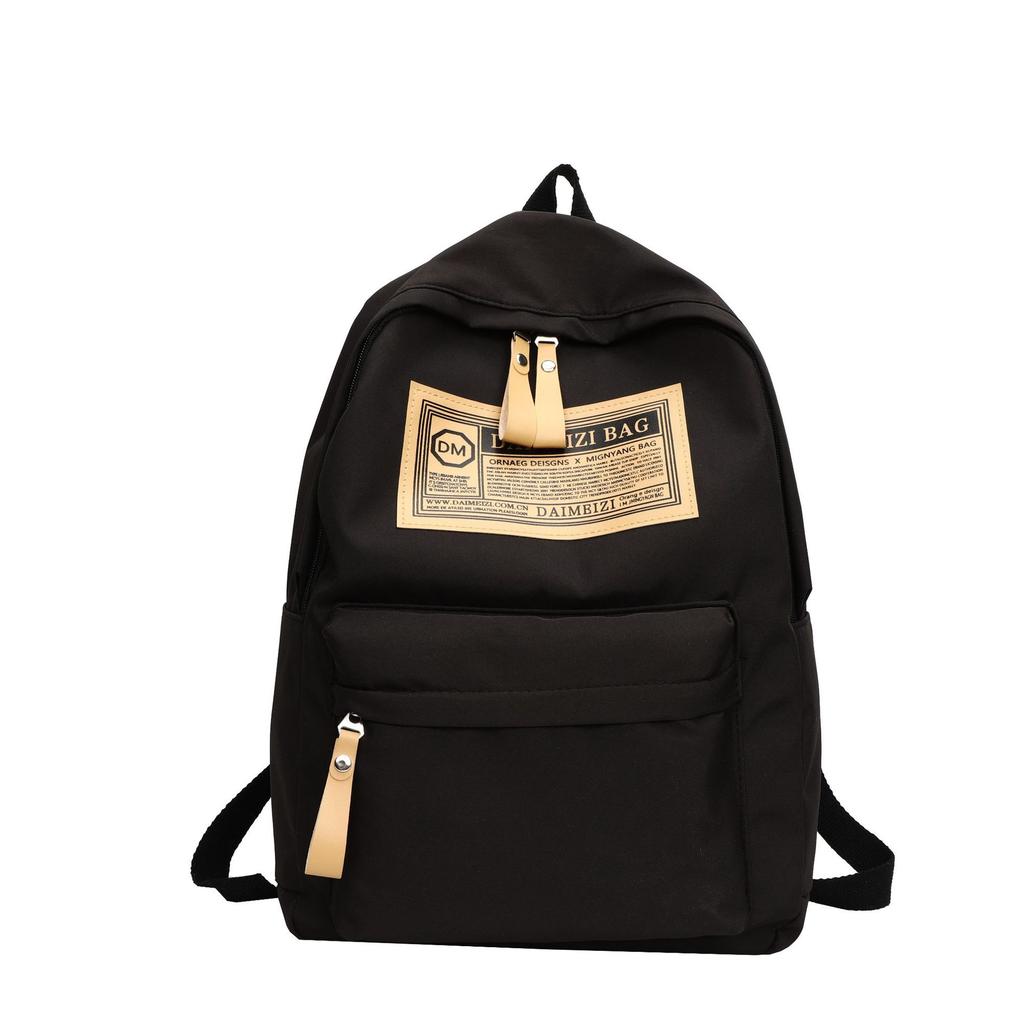 Schoolbag1011 Korean Version of Harajuku Trendy Schoolbag, Light and Simple Casual Student Backpack, Large-capacity Men's and Women's Backpack