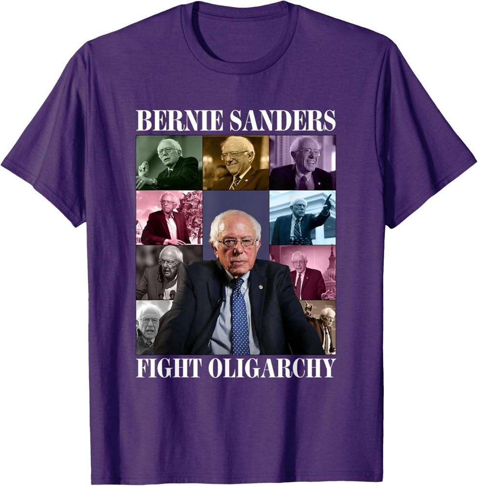 

Anti Trump Bernie Sanders Fight Oligarchy Protest Arrest Unisex T-Shirt M