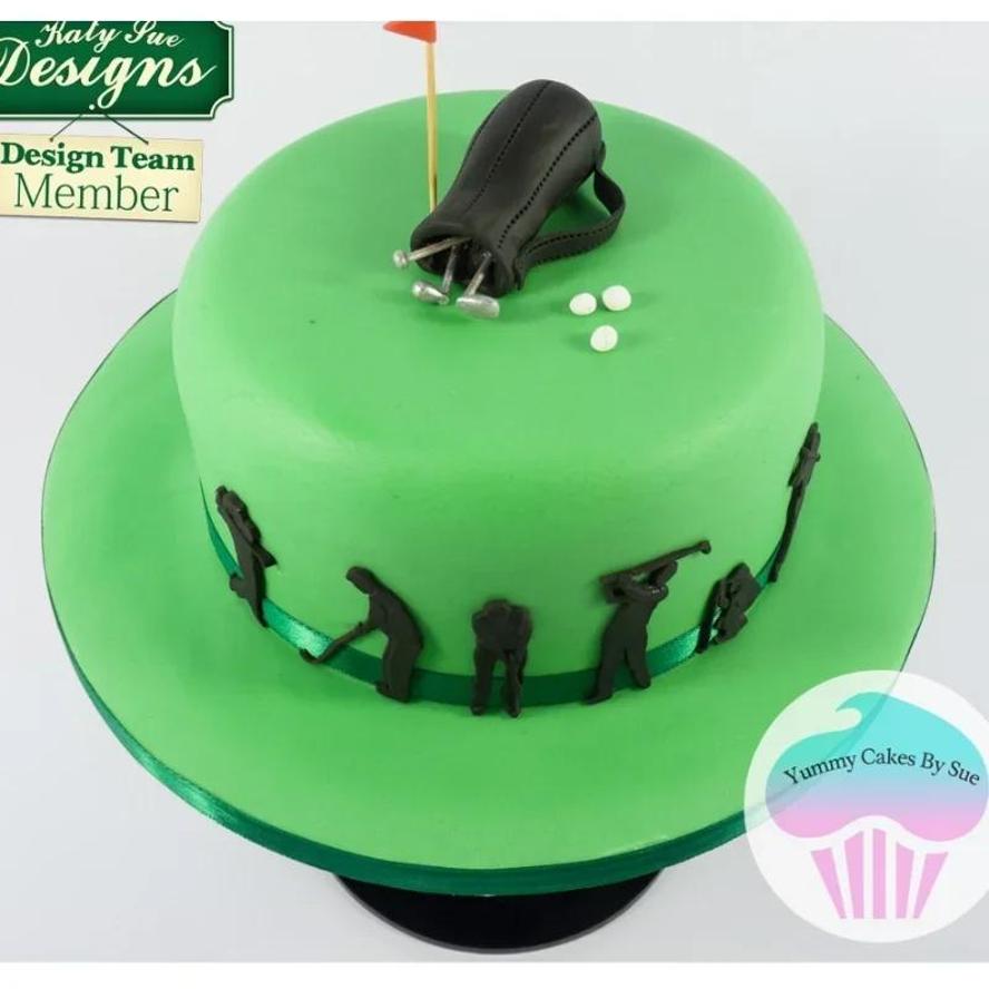 1 Pcs Sport Baseball Golf Soccer Cake Molds Rugby Football Fondant Chocolate Mold Baking Tool For The Kitchen Baking Decoration