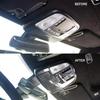 Carbon Fiber Roof Reading Light Lamp Cover Trim Kit For Dodge Charger 2014-