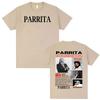 Limited Parrita Music Album Tour Graphic T-shirt Men Women Summer Classic Oversized T-shirts Fashion Vintage T Shirts
