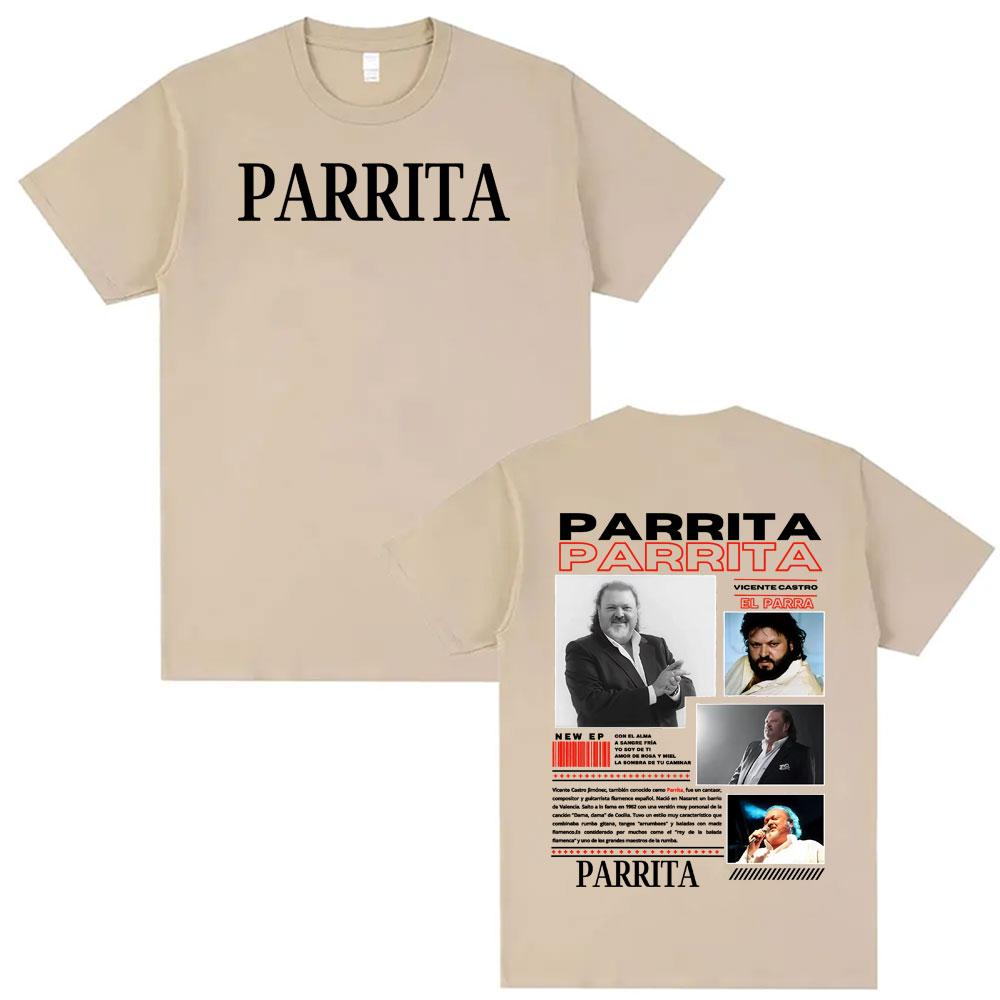 

Hot Sale Limited Parrita Music Album Tour Graphic Tshirt Men Women Summer Classic Oversized Tshirts Fashion Vintage T Shirts M