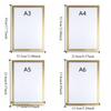 3PCS Portable Magnetic Picture Frame Square Poster Photo Frame Creative Award Frame  Door