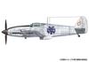 Plex/Platz "The Magnificent Kotobuki" Hien, Aleshima City Air Guard Aircraft, 1/72 Scale Plastic Model Kit KHK72-5