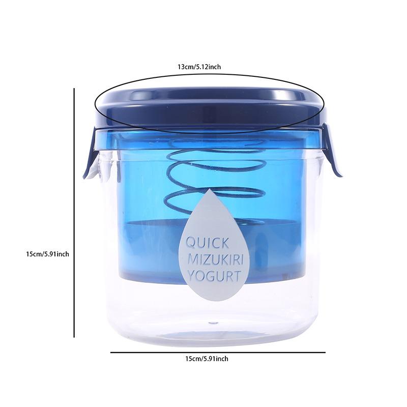 

Фильтр для йогурта, многоразовый фильтр для молока, домашний старый аппарат для йогурта, коробка быстрого фильтра для сыворотки, фильтр для сыра и влаги, кухонные инструменты для еды синий