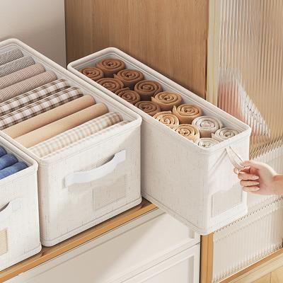 1pc Wardrobe Clothes Organizer Box Underwear Storage Box Narrow Wardrobe Gaps Storage Basket Save Space Durable Organizer Box