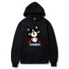 Autumn and winter cat cartoon printed hoodie classic style college style men's and women's pullovers daily fashion warm hoodie