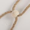 Hemp Rope Strap Pastoral Curtain Straps Strong Magnetic Hole-free Magnetic Suction Buckle Straps