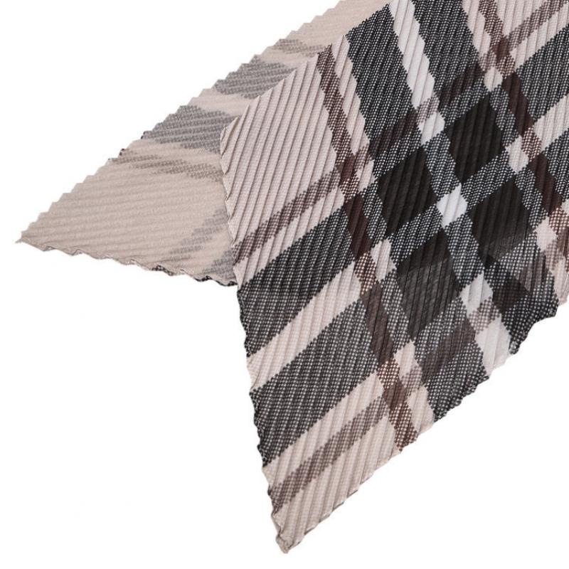 Daks Brown Check Scarf Dcsc6e590w2