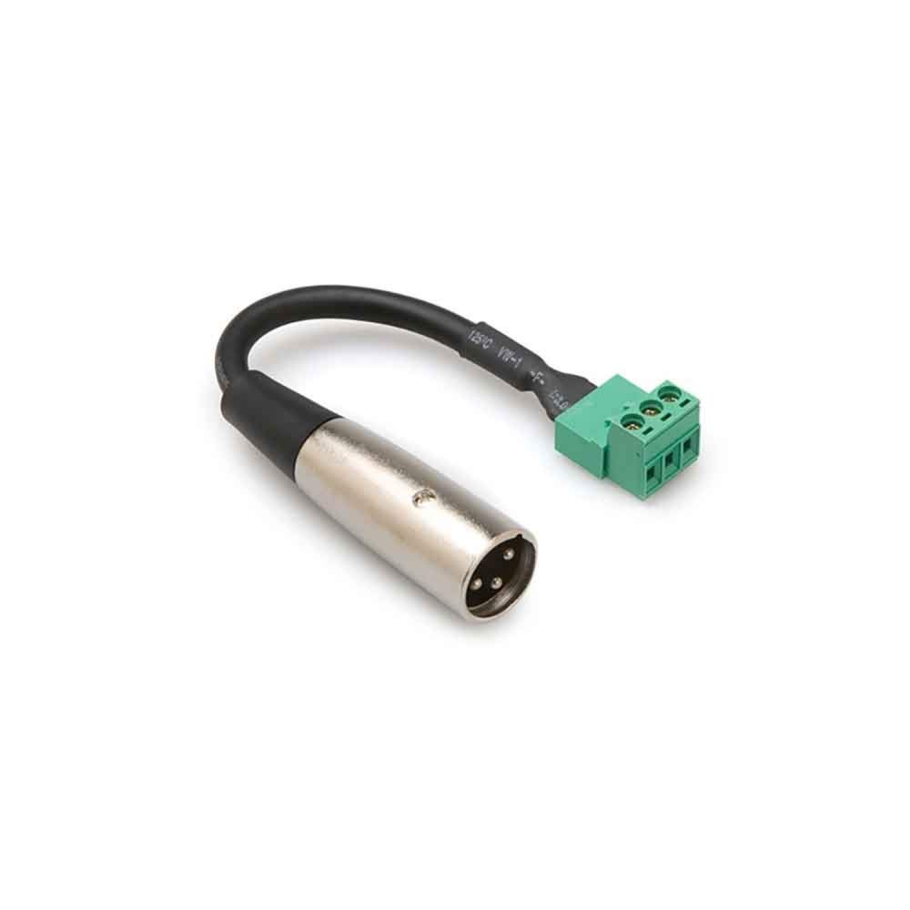 

Hosa Conversion Plug Euroblock Male to XLR Male PHX-106M BULK