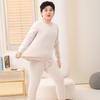 Comfy Velvet & Cotton Wear: Autumn Outfit Set for Plus-Size Kids – Warm Pajamas & Winter Base Layer