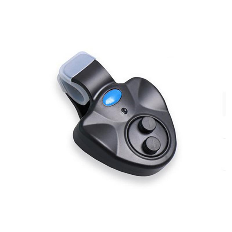 

1PC Electronic Fishing Bite Alarm with Shock Buffer for Sea Rod Night Fishing Smart Buzzer for Carp Coarse Fishing чёрный