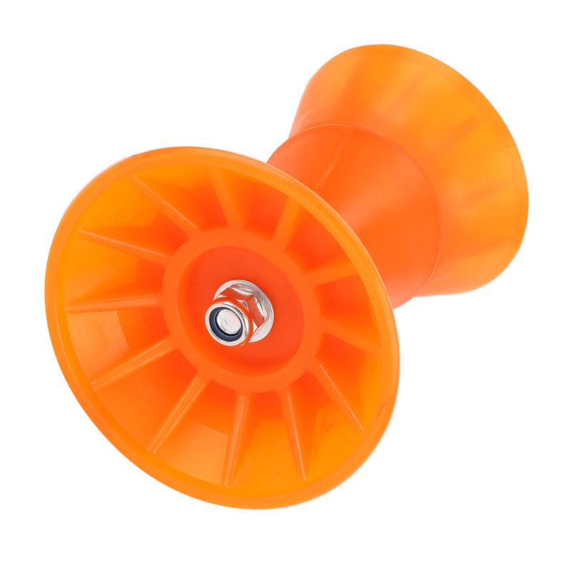 Boat Trailer Roller PU 1/2in Shaft 6.9in Length Shock Absorption Cushioning Bow Roller Stop for Yacht Marine Boat Trailer Roller
