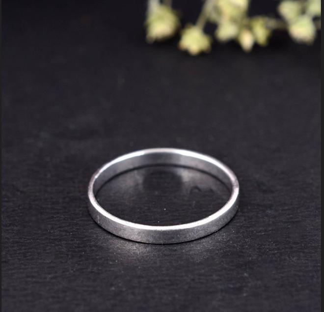 Handmade Silver Arthritis Ring – Adjustable Finger Splint for Joint Support, Relief, and Everyday Comfort