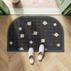 Diatom mud floor mat, quick drying anti slip door mat, bathroom mat, bathroom foot mat