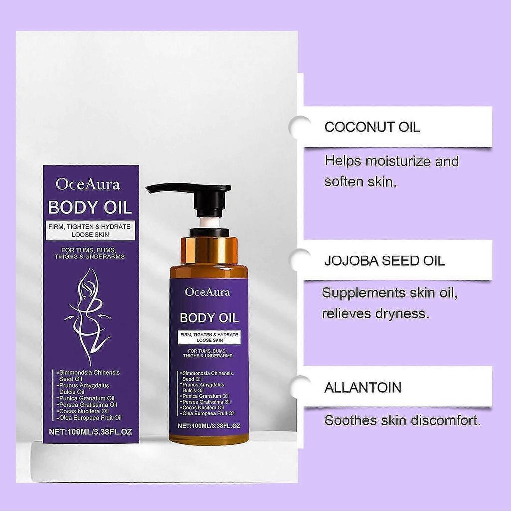 2X Body Oil Luxury Body Oil 100ml Gentle Formulas Suitable for All Skin Types-jm333