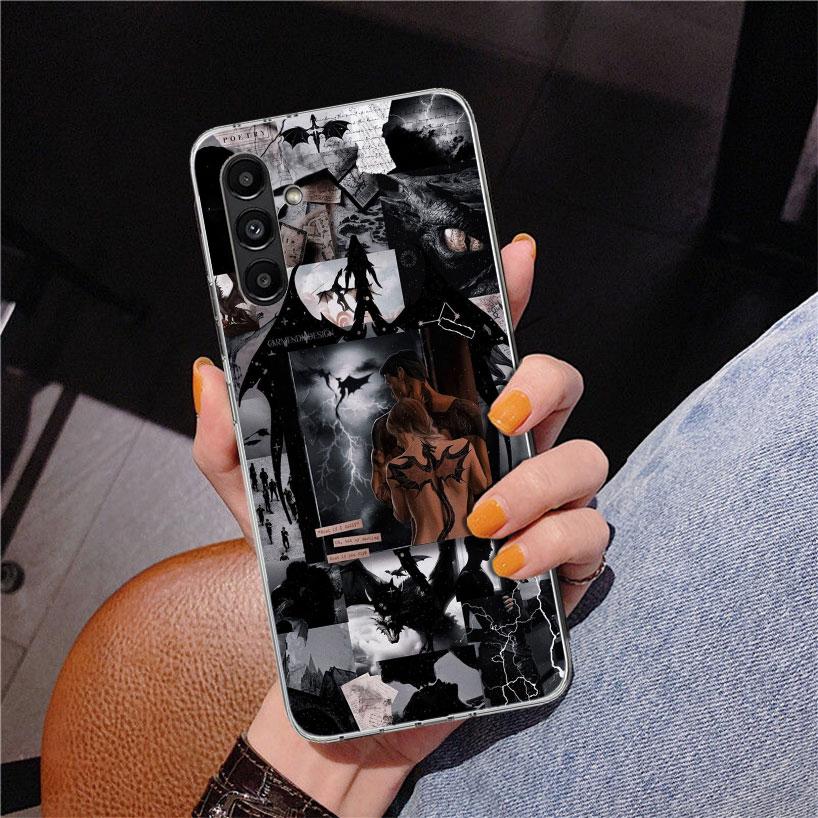 

F-Fourth W-Wing Dragon Phone Case For Samsung Galaxy A17 A16 A15 A14 A13 A57 A56 A55 A54 A53 A37 A36 A35 A34 A33 A26 A25 A24 A23 Samsung A13 5G