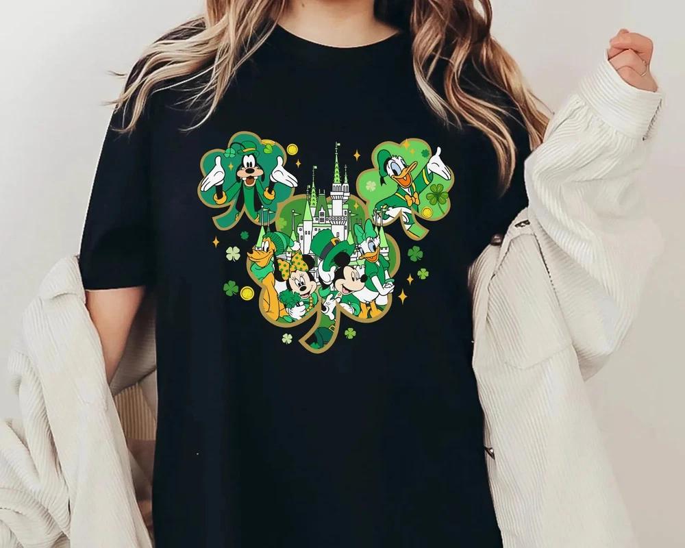St Patricks Day And Friends Tshirt Mouse Ears S