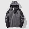 High Quality Spring and Autumn New Outdoor Couple Jacket Hooded Waterproof Breathable Outdoor Casual Jacket Trench Coat Men