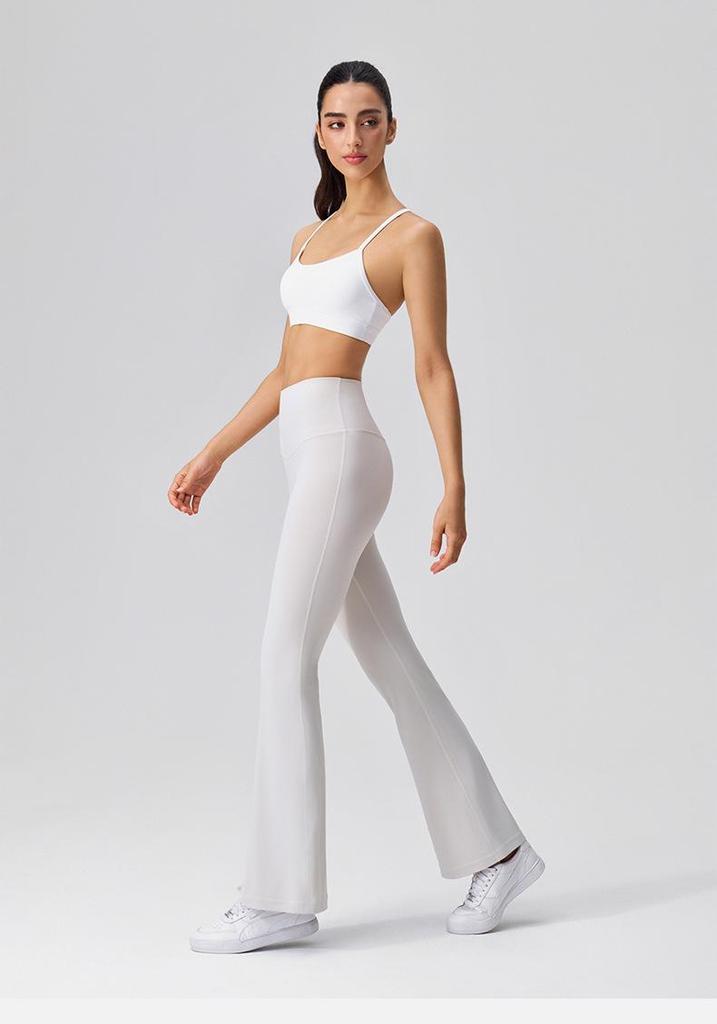 Women's High-Waisted Butt-Lifting Slightly Flared Yoga & Pilates Fitness Pants