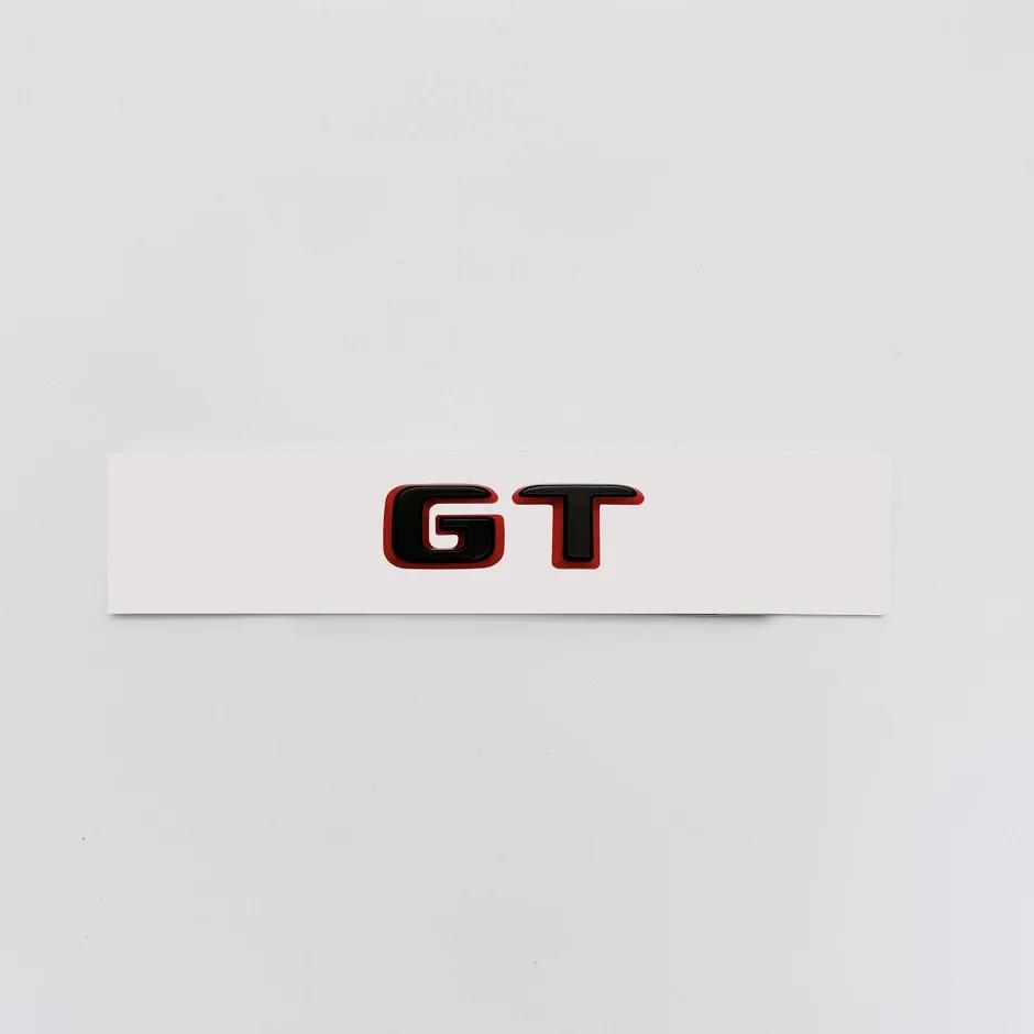 

New style Two tone ABS Rear Trunk Decal Emblem Badge Sticker For GT R S C GTR GTS GTC C190 Car Accessories Style36