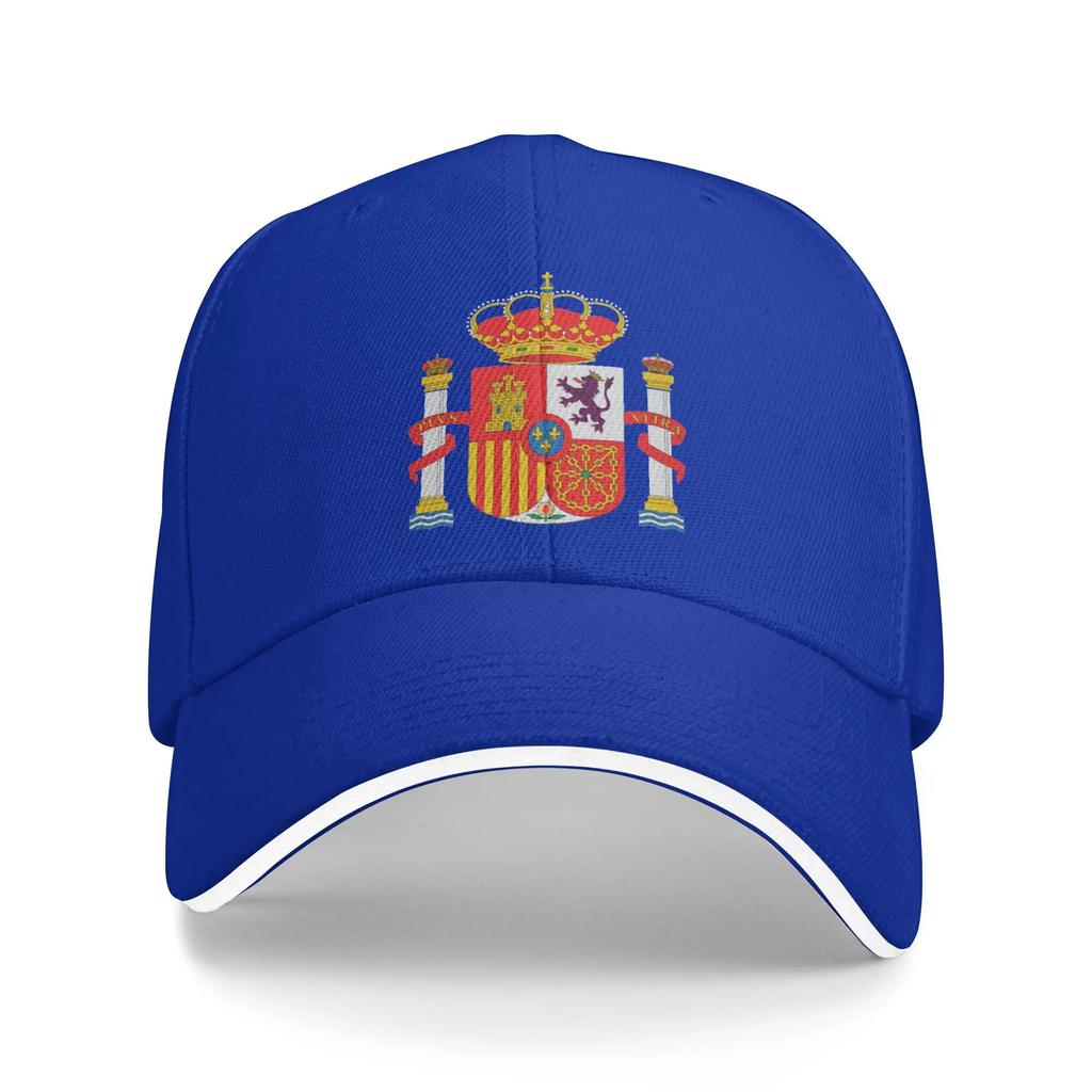 Coat of Arms of Spain Camping Baseball Caps Unisex Printing Snapback Cap For Women Pool Party Sun Hat